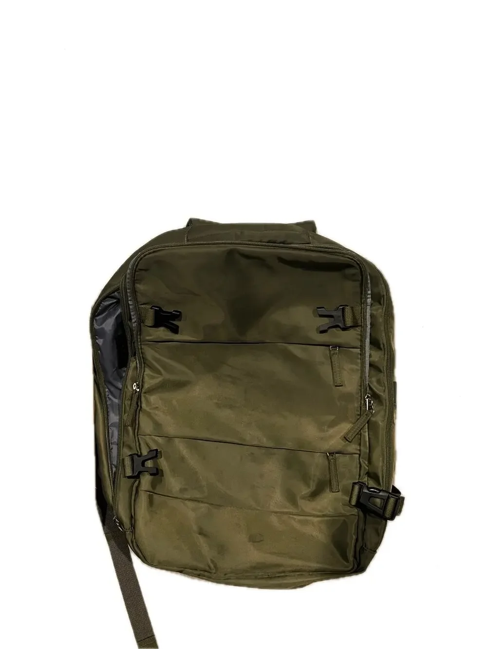 Jiaxing Jinboer Clamshell Green Travel Backpack